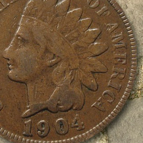 Audubon Savings Bank 1904 Indian Penny