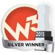 Adamus Wins W3 Silver Award